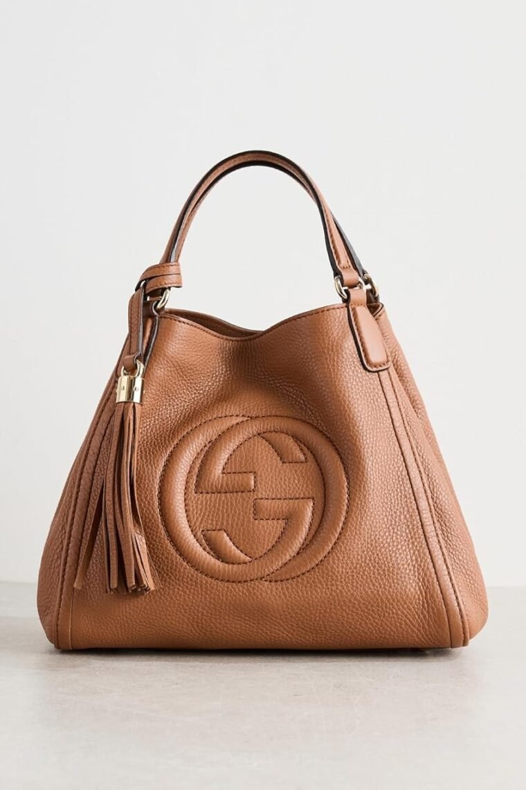 Women's Pre-Loved Gucci Soho Shoulder Bag Calfskin Leather - Image 2
