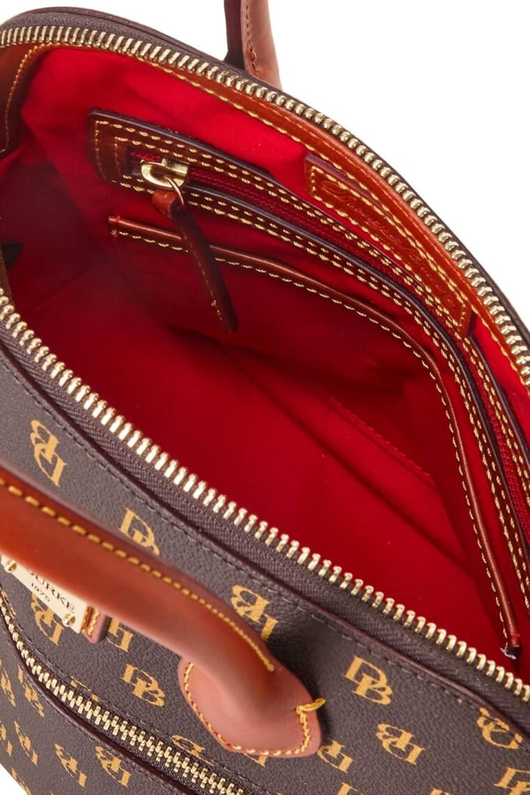 Dooney & Bourke Handbag, Gretta Domed Satchel - Image 3