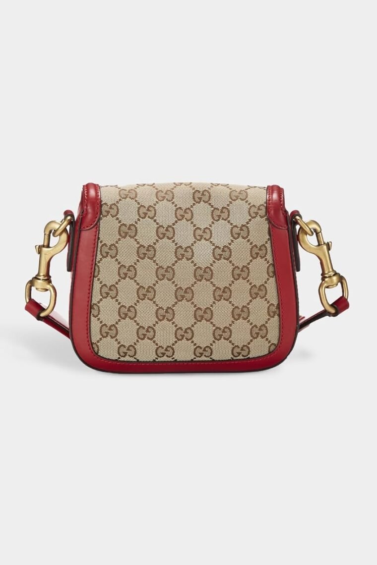 WHAT GOES AROUND COMES AROUND Women's Pre-Loved Gucci Canvas Lady Web Shoulder Bag - Image 3