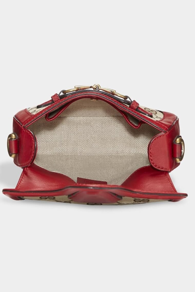 WHAT GOES AROUND COMES AROUND Women's Pre-Loved Gucci Canvas Lady Web Shoulder Bag - Image 5