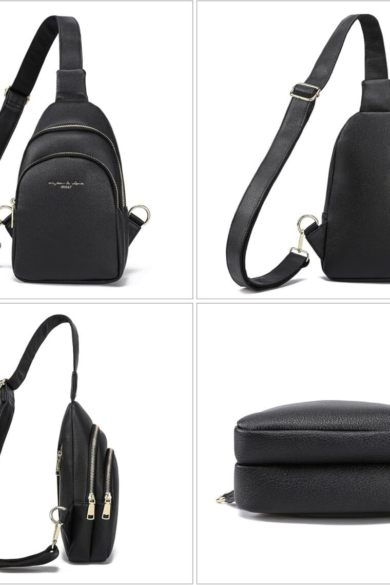 INICAT Crossbody Sling Bags Fanny Packs Purses Chest Bag for Women - Image 7