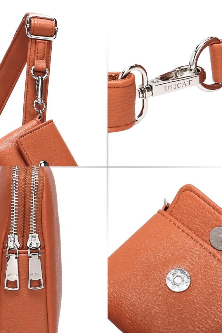 INICAT Sling Bag for Women Small Crossbody Bags Leather Fanny Pack for Travel Essentials - Image 5