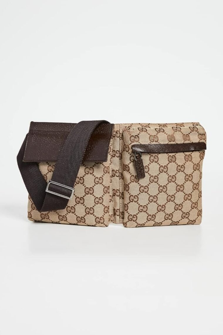 Gucci Women's Pre-Loved Belt Bag, Gg Canvas - Image 2