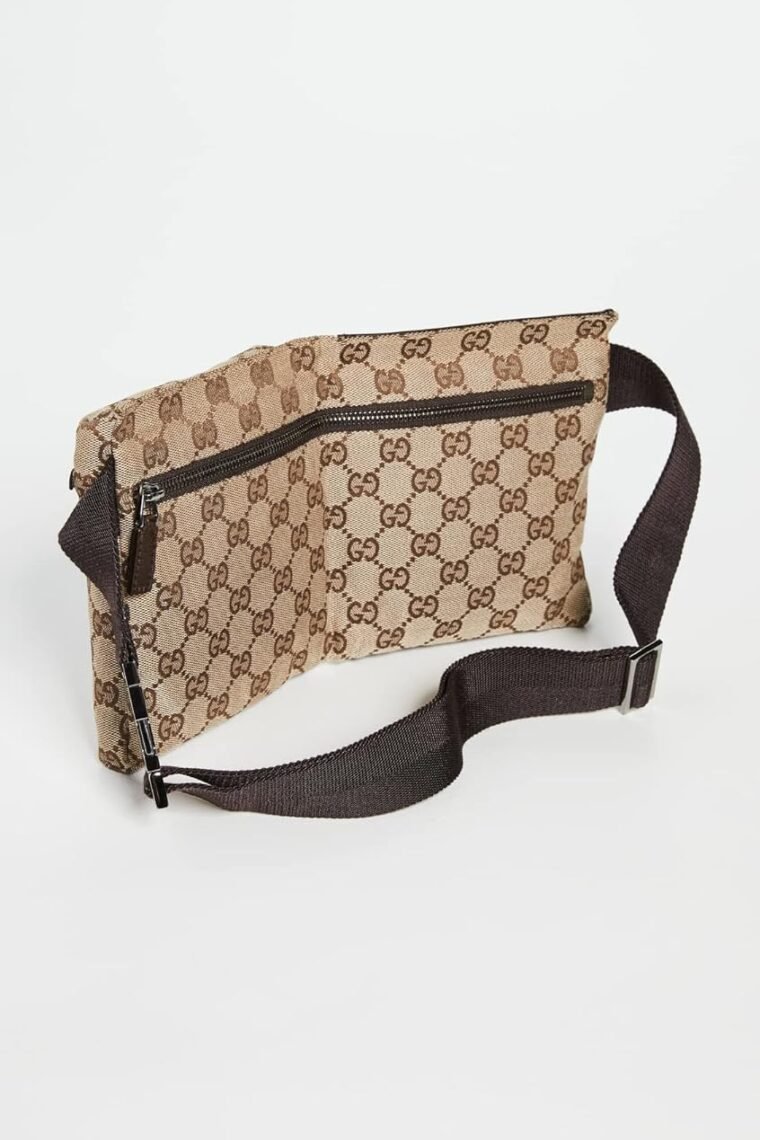 Gucci Women's Pre-Loved Belt Bag, Gg Canvas - Image 3
