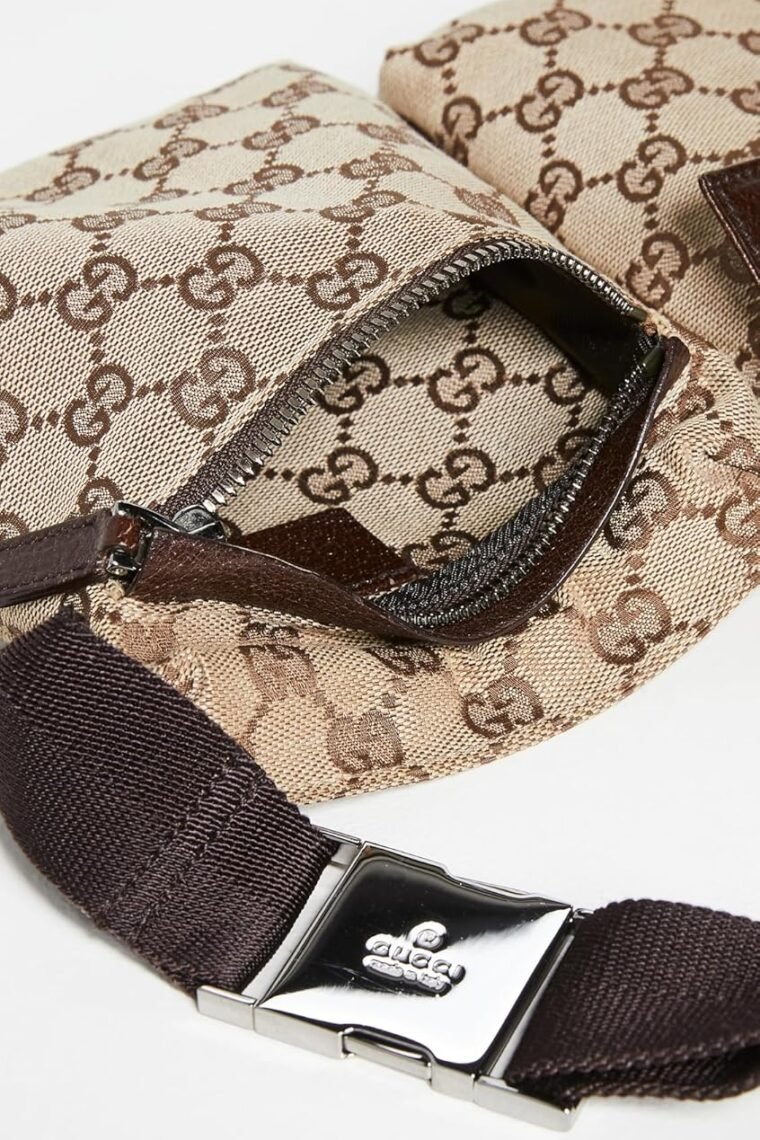 Gucci Women's Pre-Loved Belt Bag, Gg Canvas - Image 5