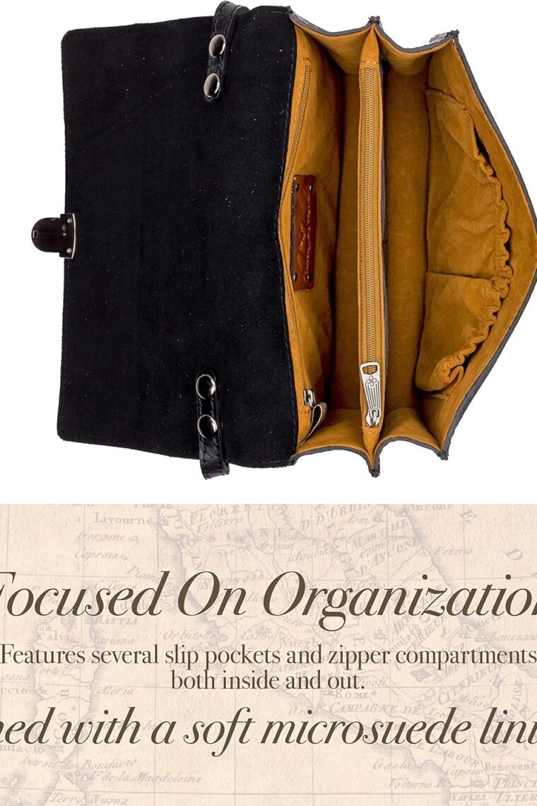 Patricia Nash | Lanza Leather Crossbody Bag | Women's Crossbody Purse | Crossbody Clutch - Image 3