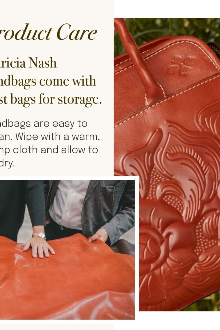 Patricia Nash | Lanza Leather Crossbody Bag | Women's Crossbody Purse | Crossbody Clutch - Image 8