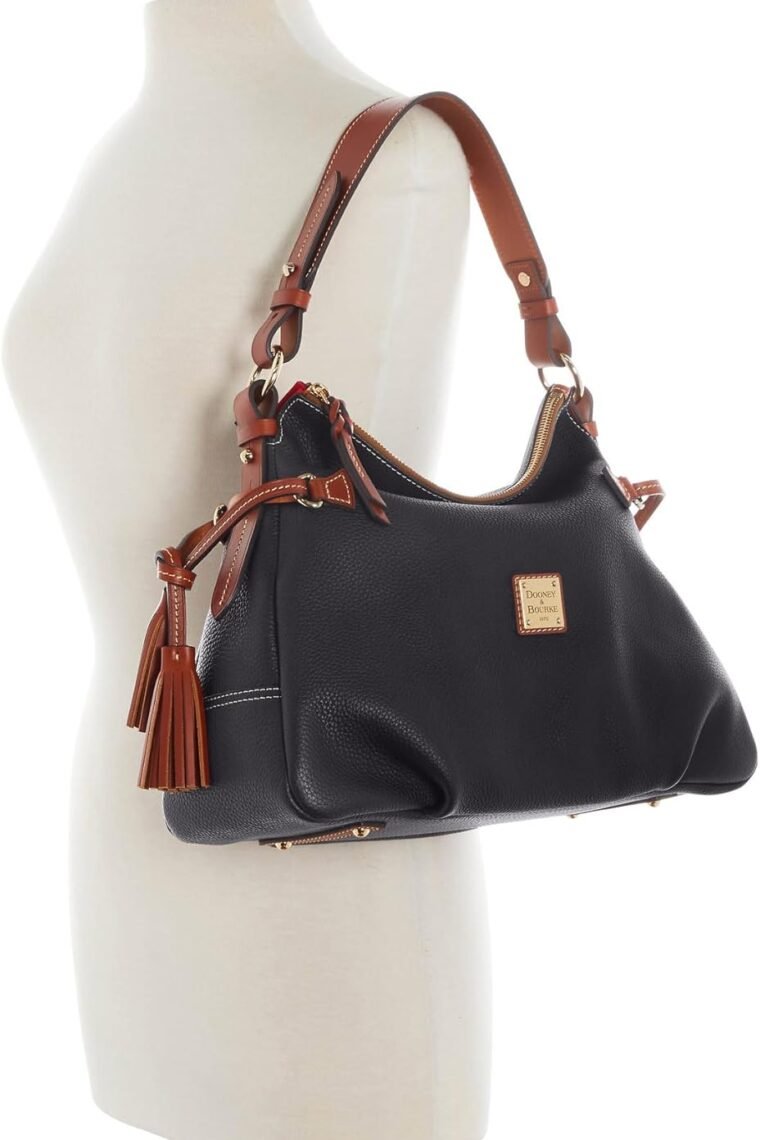 Dooney & Bourke Handbag, Pebble Grain Hobo Shoulder Bag - Image 4