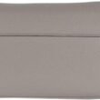 Prada Vitello Phenix Argilla Grey Leather Flap Crossbody Bag 1BD163 - Image 3