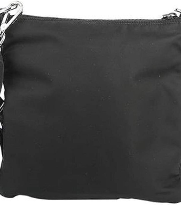Prada Unisex Medium Black Tessuto Nylon Messenger Crossbody Handbag - Image 5
