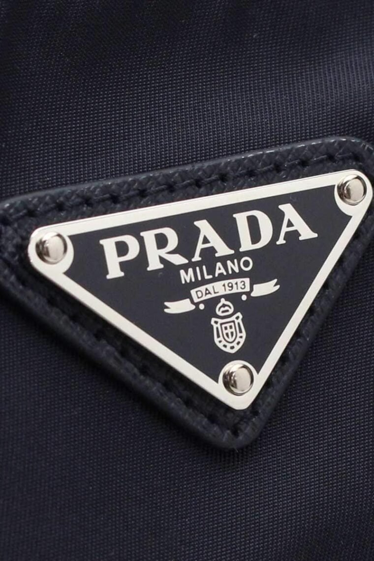 Prada Unisex Medium Black Tessuto Nylon Messenger Crossbody Handbag - Image 9