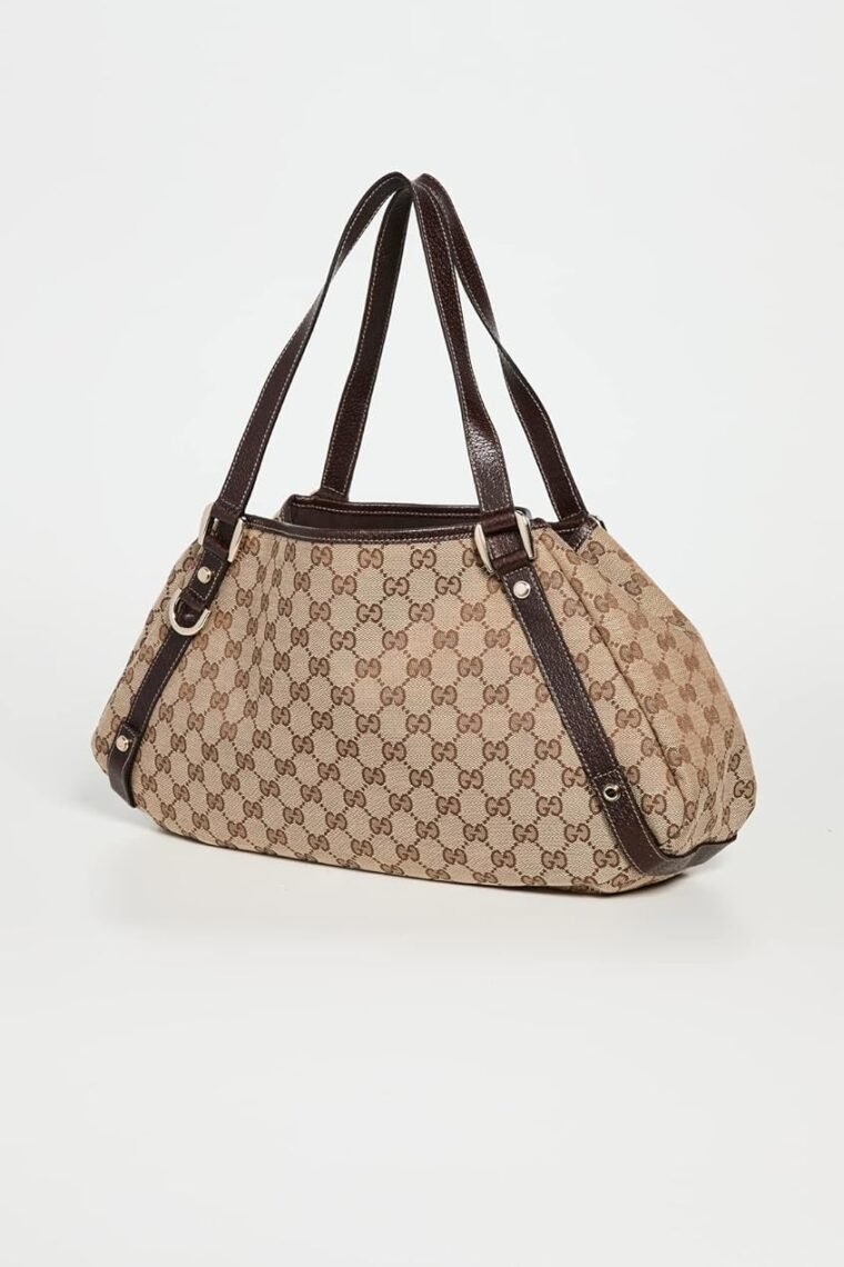 Gucci Women's Pre-Loved Abbey Open Tote, Gg Canvas - Image 2
