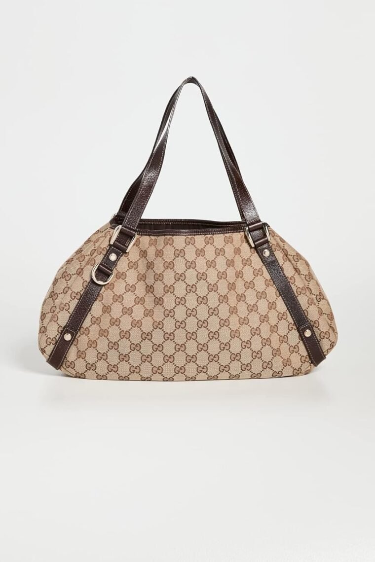 Gucci Women's Pre-Loved Abbey Open Tote, Gg Canvas - Image 3