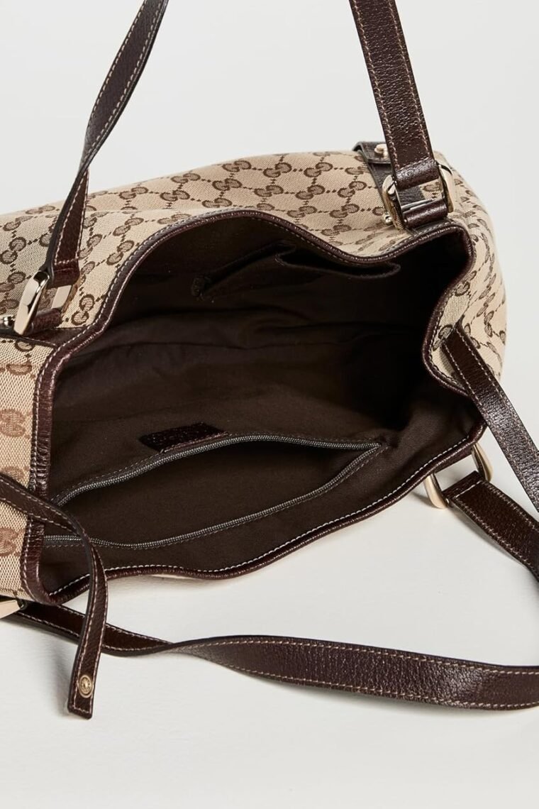 Gucci Women's Pre-Loved Abbey Open Tote, Gg Canvas - Image 5