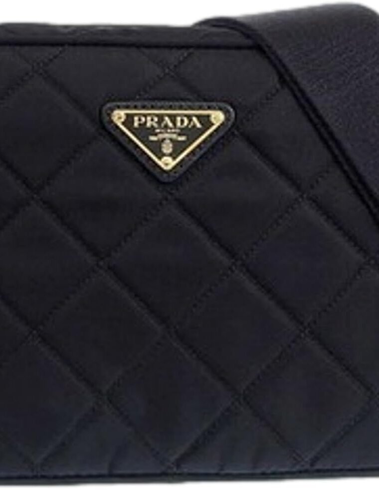 Prada Womens Tessuto Nylon Black Camera Bag Crossbody 1BH089 - Image 5