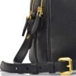 Prada Women's Black Bandoliera Vitello Phenix Leather Crossbody Bag 1BH079 - Image 6