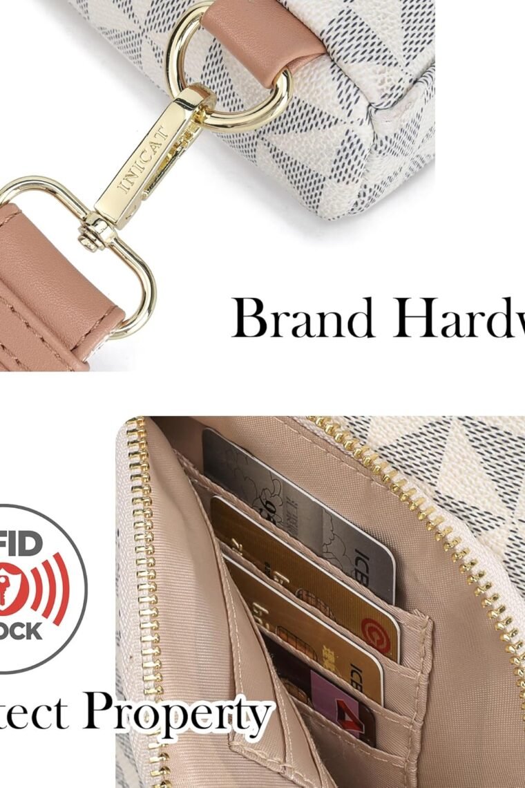 Haytijoe Crossbody Sling Bag for Women RFID Blocking Vegan Leather Fanny Packs Travel Bag - Image 3