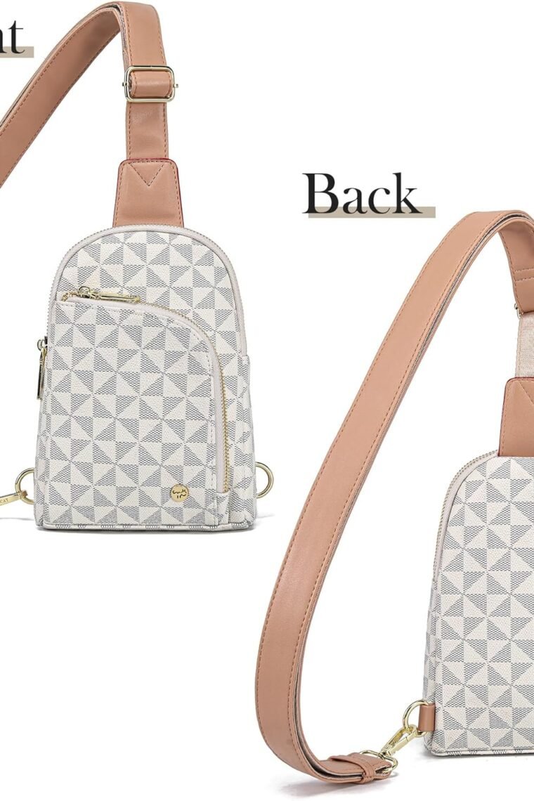Haytijoe Crossbody Sling Bag for Women RFID Blocking Vegan Leather Fanny Packs Travel Bag - Image 7
