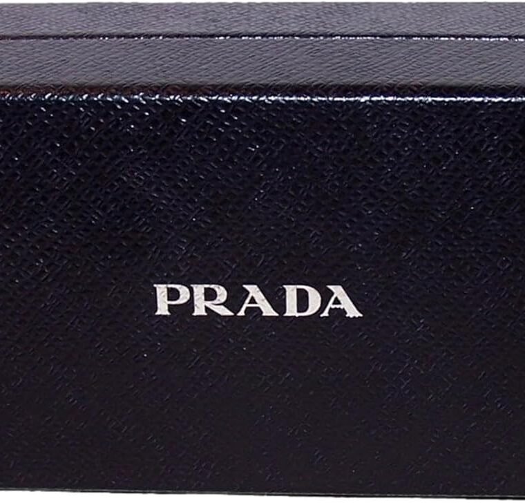 Prada Cipria Beige Vitello Move Leather Chain Wallet Crossbody Bag 1BP021 - Image 8