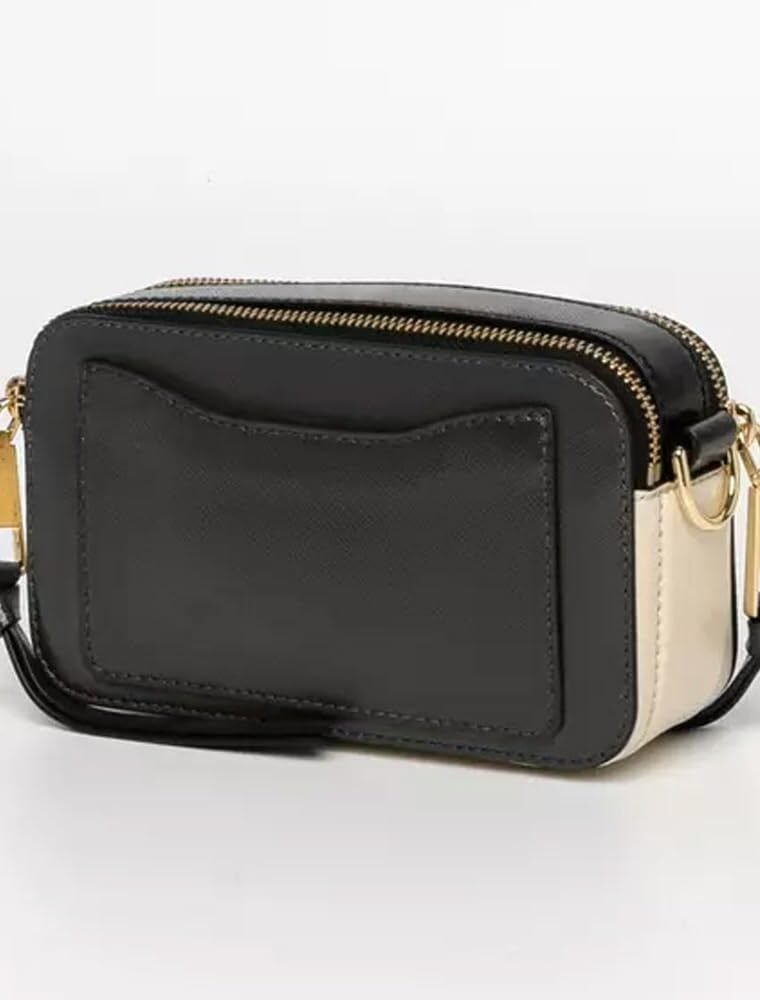 Bee Purse Camera Crossbody Bags for Women Trendy Small Snapshot Bag Wide Strap Leather Shoulder Clutch Handbags - Image 7