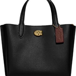 Coach Women's Polished Pebble Leather Willow Tote 24