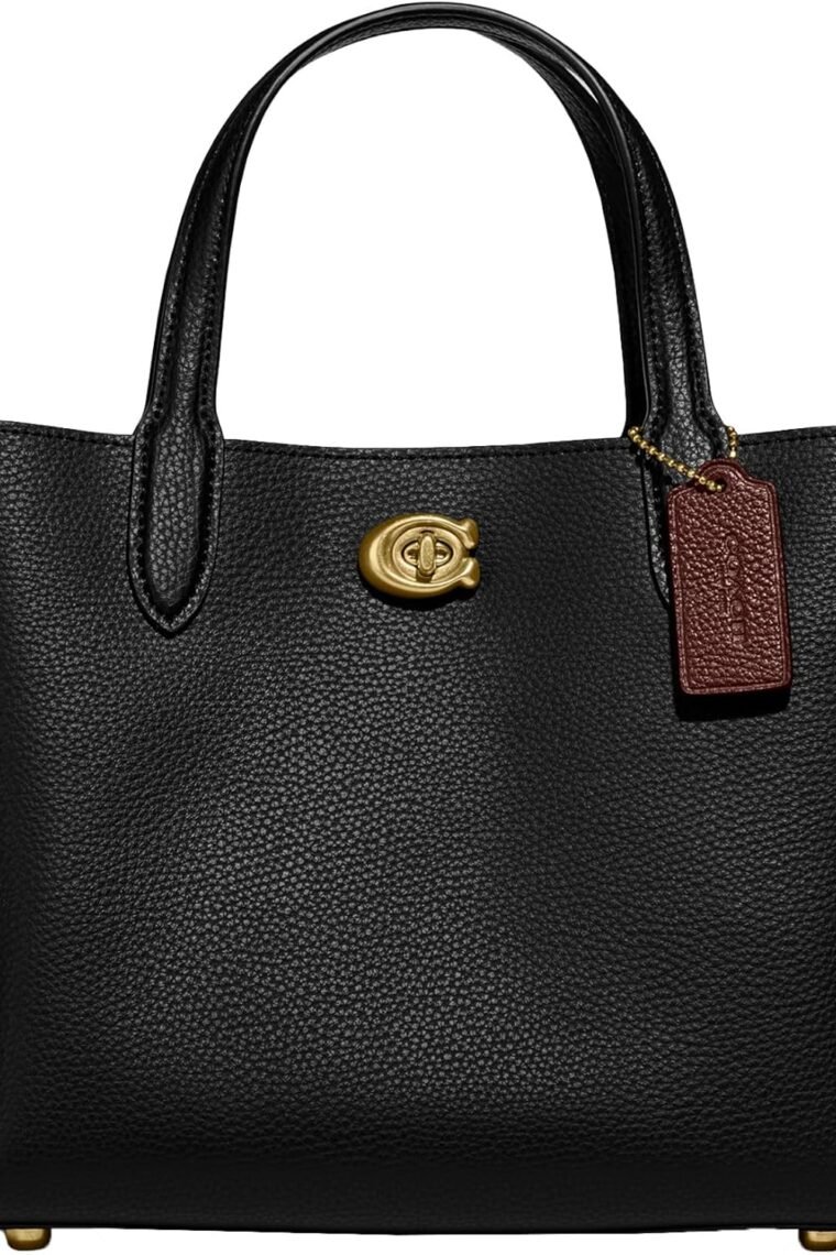 Coach Women's Polished Pebble Leather Willow Tote 24