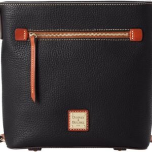 Dooney & Bourke Crossbody Bags for Women, Pebble Grain Leather Crossbody Messenger Bag with Zipper