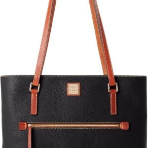 Dooney & Bourke Tote Bags for Women, Large Leather Shopper Totes with Long Shoulder Straps