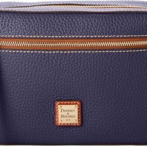 Dooney & Bourke Women's Camera Zip Crossbody in Pebble Grain Leather, Small Handbag with Adjustable Shoulder Strap