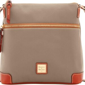 Dooney & Bourke Women's Crossbody in Pebble Grain Leather, Large Handbag with Adjustable Shoulder Strap