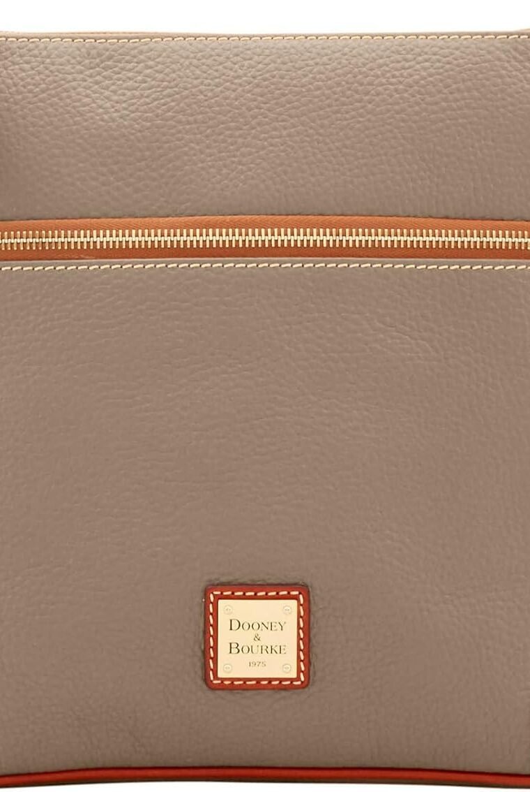 Dooney & Bourke Women's Crossbody in Pebble Grain Leather, Large Handbag with Adjustable Shoulder Strap