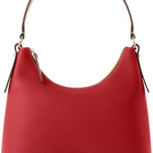 Dooney & Bourke Women's Hobo Bag in Pebble Grain Leather, Large Handbag with Single Shoulder Strap