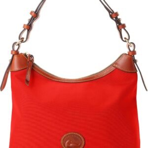 Dooney & Bourke Women's Large Erica Shoulder Bag in Nylon, with Adjustable and Detachable Shoulder Strap