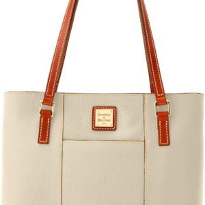 Dooney & Bourke Women's Small Lexington Tote in Pebble Grain Leather, Handbag with Long Leather Shoulder Straps