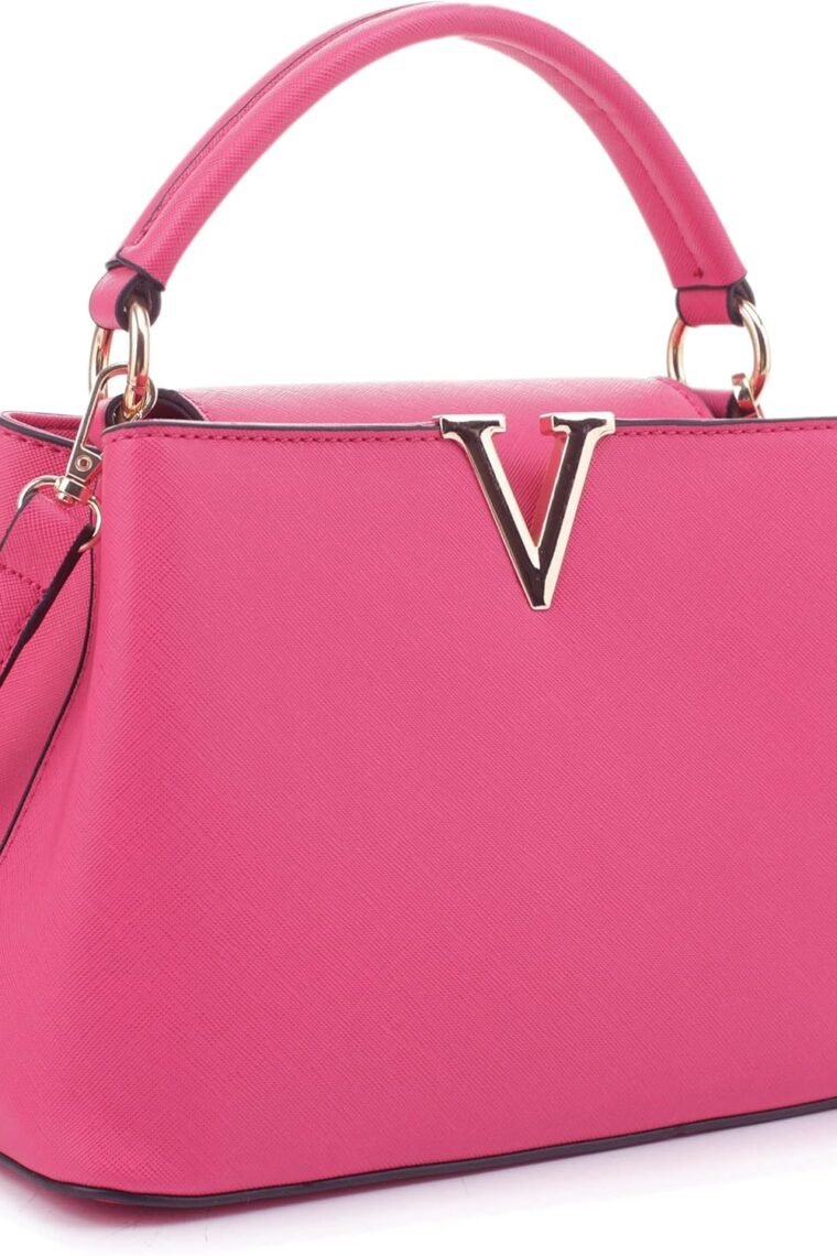 EVVE Women's Small Satchel Bag Classic Top Handle Purses Fashion Crossbody Handbags with Shoulder Strap