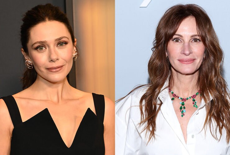 Elizabeth Olsen and Julia Roberts