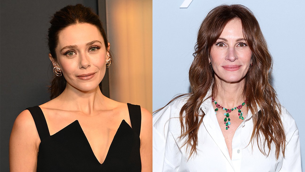 Elizabeth Olsen and Julia Roberts