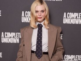 Elle Fanning Gives Power Dressing an Androgynous Edge in New Elle Fanning Gives Power Dressing an Androgynous Edge in New Photos