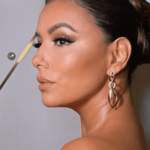 Eva Longoria's Cranberry Nails Are a Festive Winter Mani