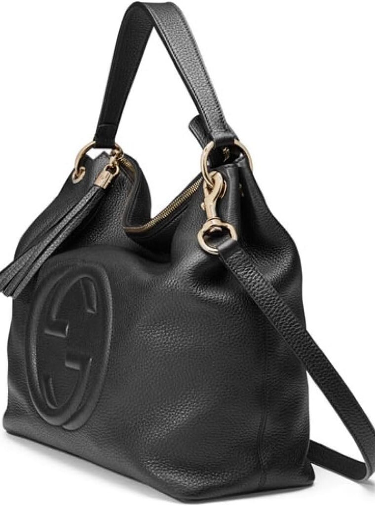 Gucci Soho Flame Red Leather Bag Soft Hobo Italy Handbag New - Image 2