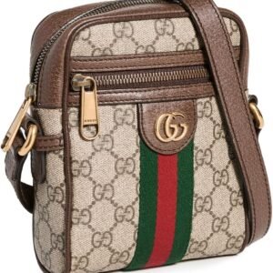 Gucci Women's Pre-Loved Ophidia Mini Messenger, Gg Supreme