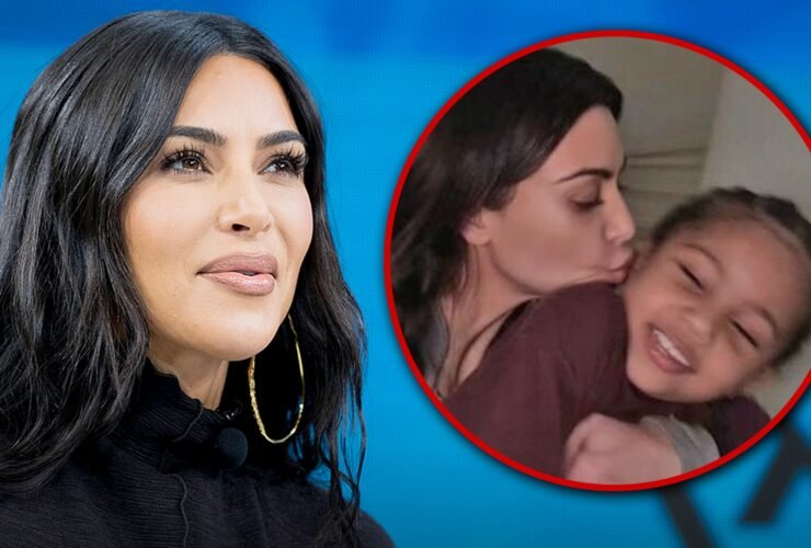 Kim Kardashian Celebrates Saint's 9th Birthday With Snuggly IG Post