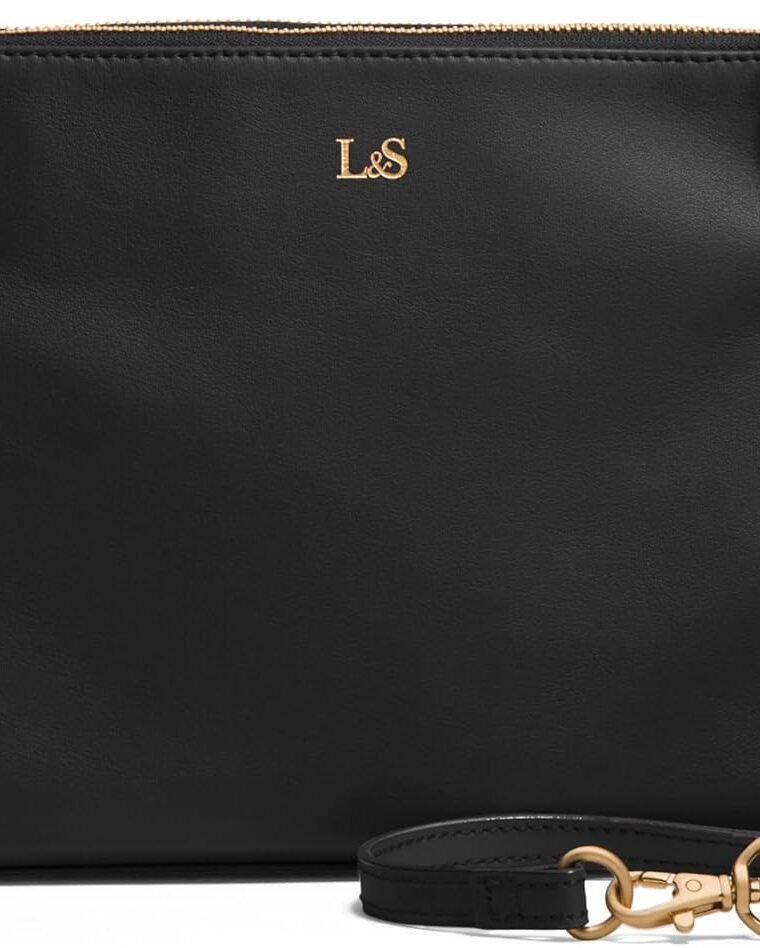 Lo & Sons The Pearl - Premium Crossbody Bag Made with Genuine Real Nappa Leather, Versatile Small Shoulder Bag for Women