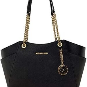 Michael Kors Jet Set Large Signature Logo Shoulder Bag