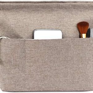 VANCORE Purse Bag Organizer Insert with 13 Pockets, Handbag and Tote Bag Inside Shaper with Zipper