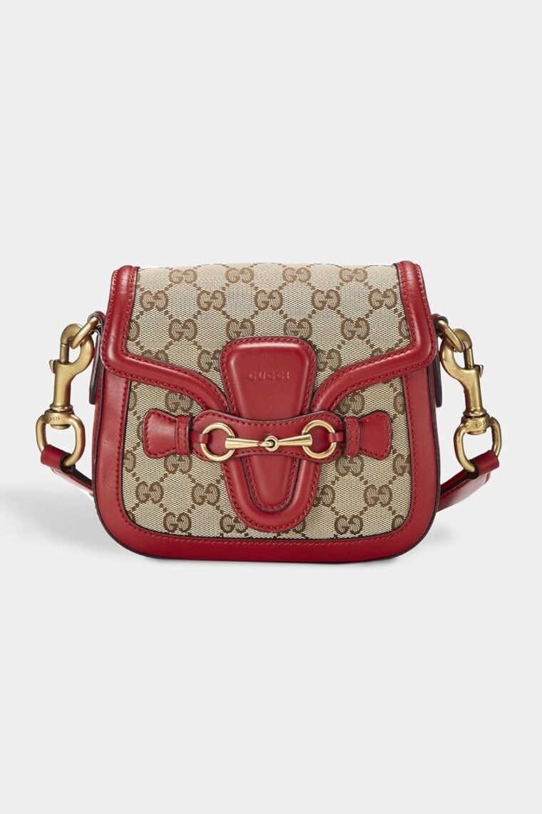 WHAT GOES AROUND COMES AROUND Women's Pre-Loved Gucci Canvas Lady Web Shoulder Bag - Image 2