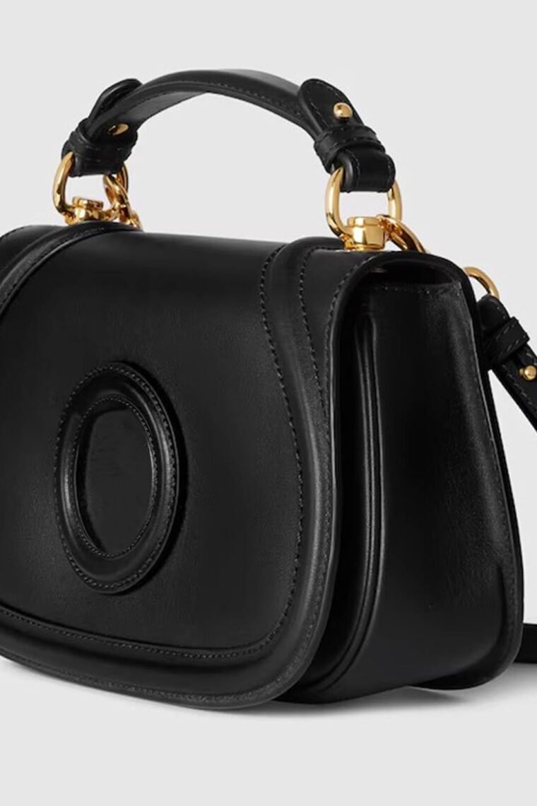 Women's Leather Shoulder Bag Top-Handle Handbag Purse Stylish and Spacious Shoulder Satchel Purse with Adjustable Strap - Image 2