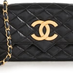 Women's Pre-Loved Chanel Flap Shoulder Bag, Quilted Lambskin