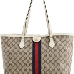 Women's Pre-Loved Gucci Ophidia Tote Bag, GG Supreme Canvas