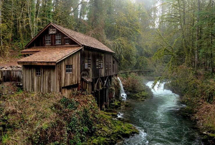 house, rural, countryside